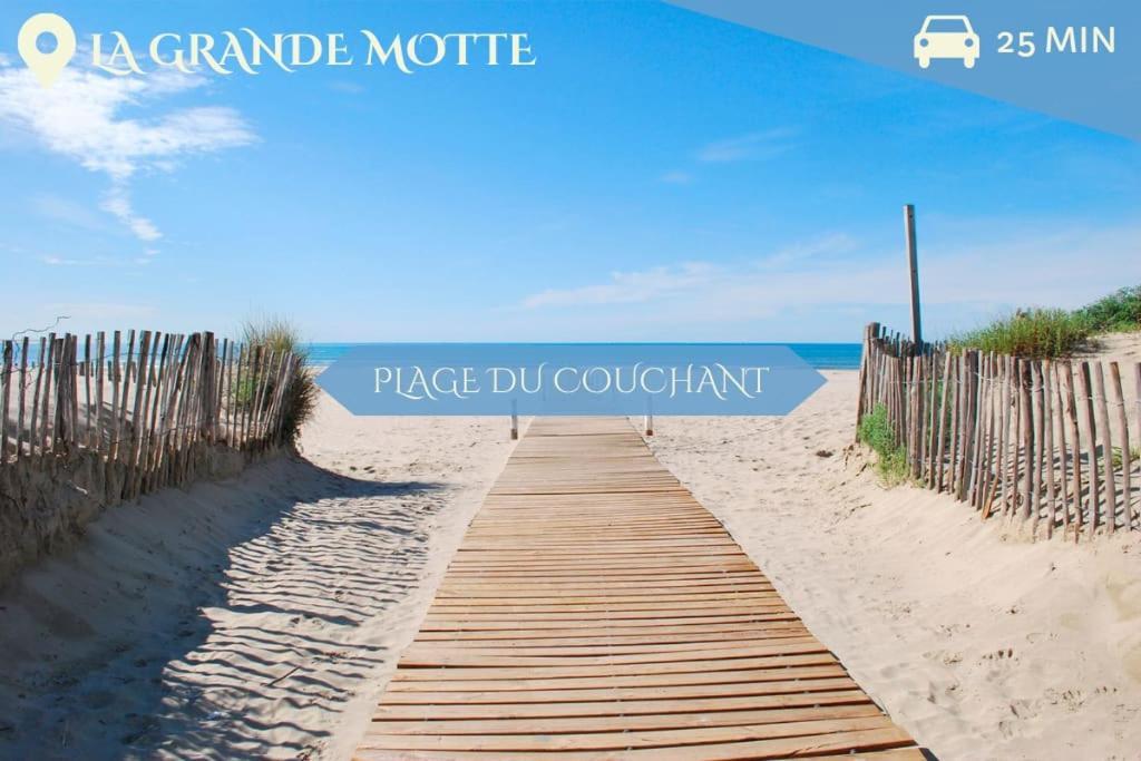 041 - Studio Le Chateau D'O, Appart 4Pers, Parking, Proche Faculte De Medecine Montpellier Exterior photo